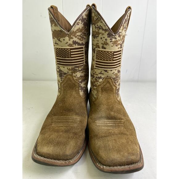 Ariat Men's Sport Patriot Camo Western Boot In Men's Size 6 or 37.5 - Picture 5 of 8